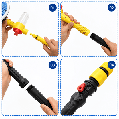 HydroWash™ Sistema de Lavado Rotativo